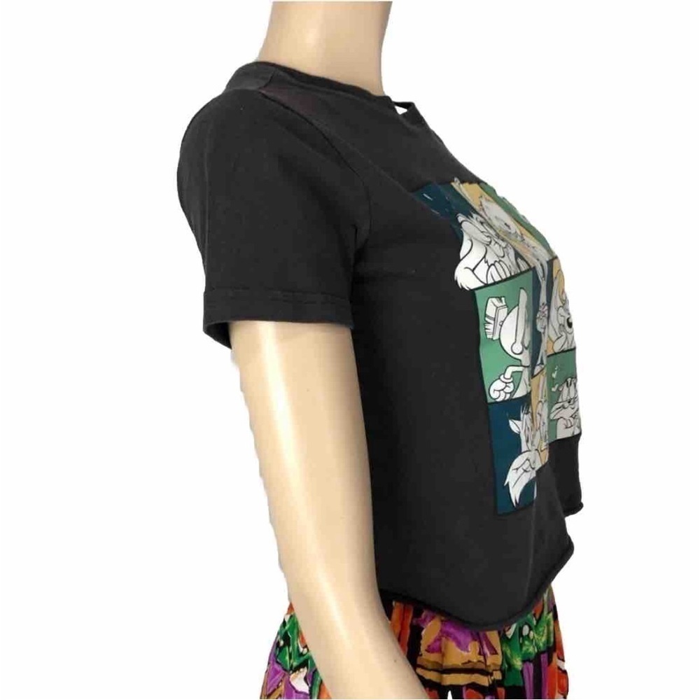 LOONEY TUNES and all related characters and elements & WBE(20s) T-shirt crop top - Picture 2 of 12